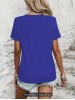ELZE MODA MARGARİTA BASKILI OVERSİZE T-SHİRT