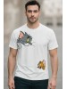 ELZE MODA TOMVEJERRY BASKILI OVERSİZE T-SHİRT